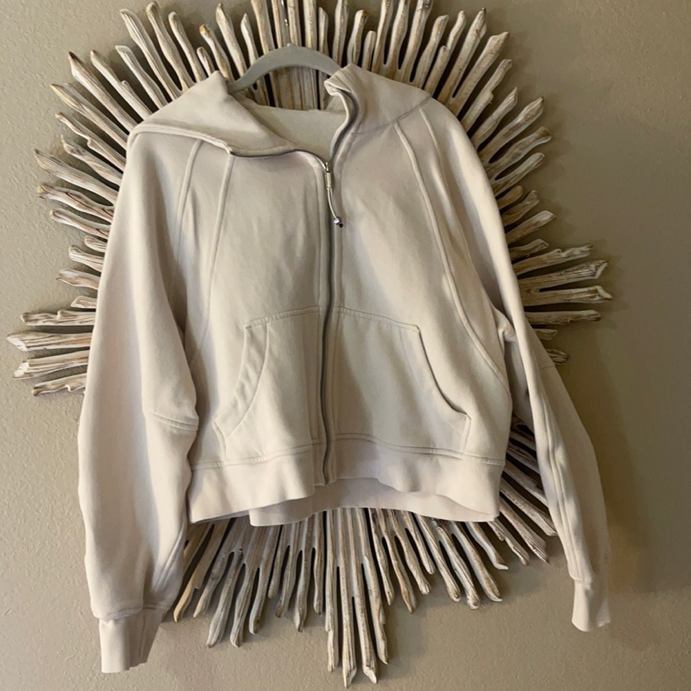 Lululemon Scuba cropped Oversized Full Zip
